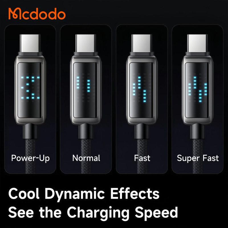 کابل تبدیل USB به USB-C مک دودو مدل CA-235 طول 1.2 متر