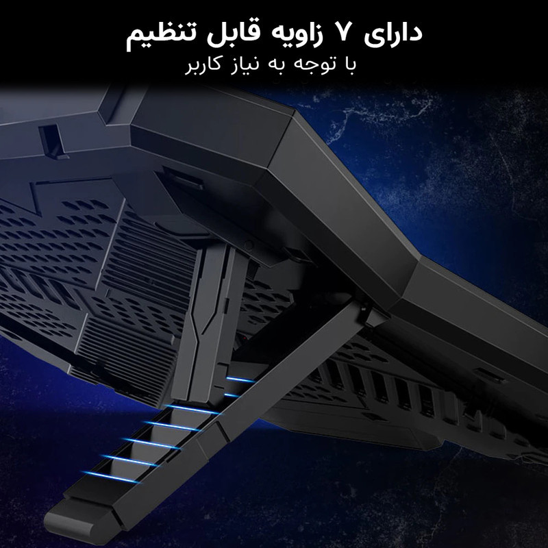 پایه خنک کننده لپ تاپ کول کلد مدل K40