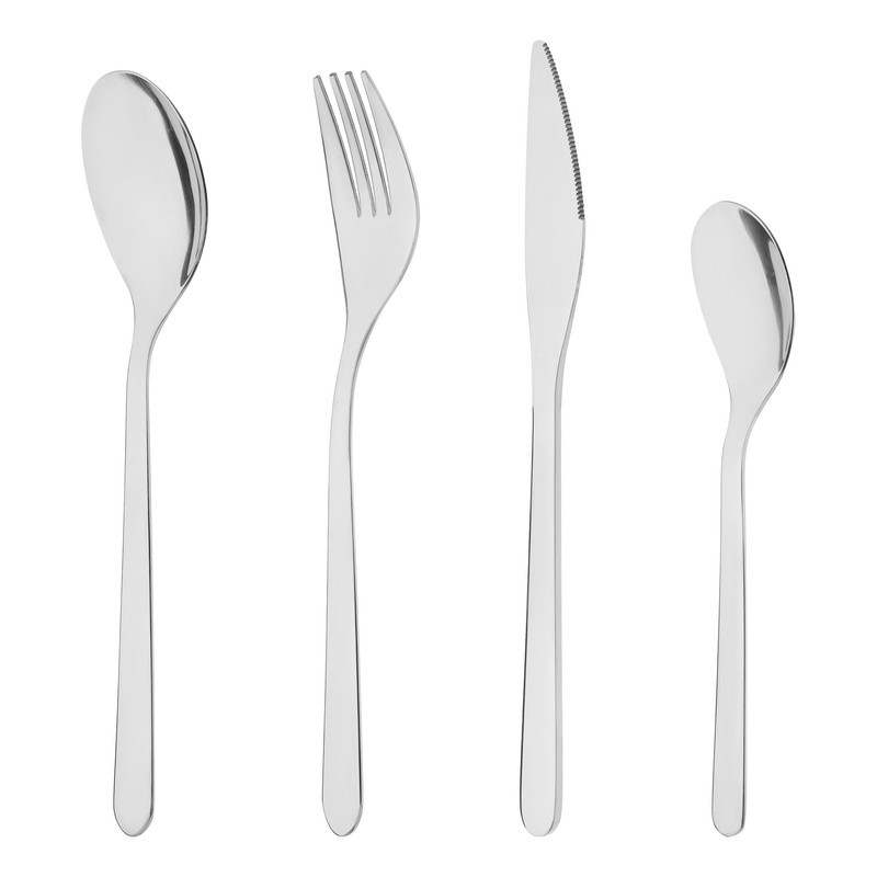 سرویس قاشق، چنگال و کارد 24 پارچه ایکیا  6 نفره مدل FÖRNUFT کد 700.149.99