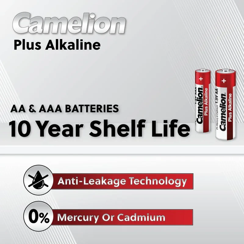 باتری قلمی کملیون مدل Plus Alkaline بسته 2 عددی