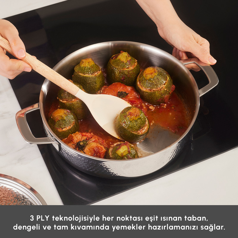 سرویس قابلمه استیل 8 پارچه کاراجا مدل Voyager