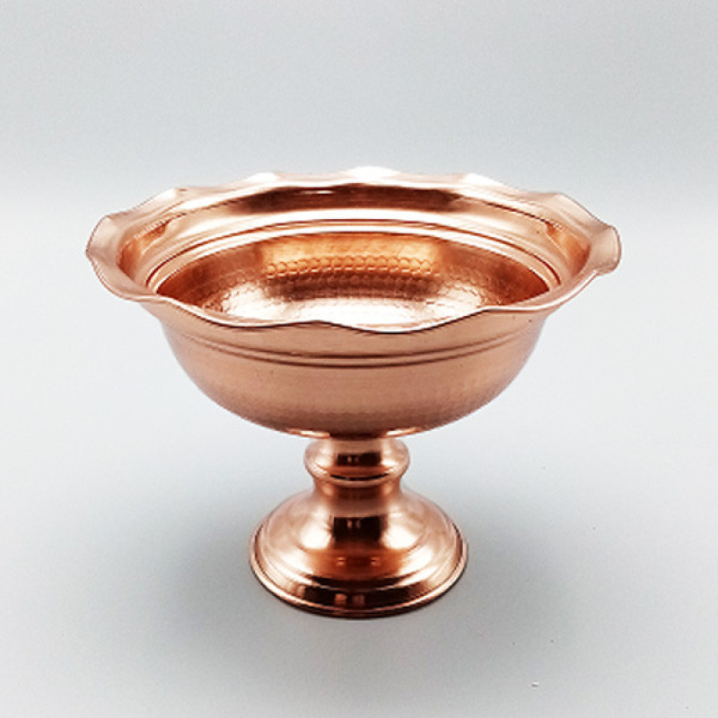 شکلات خوری مسی مدل لب چین کد ZH266.1