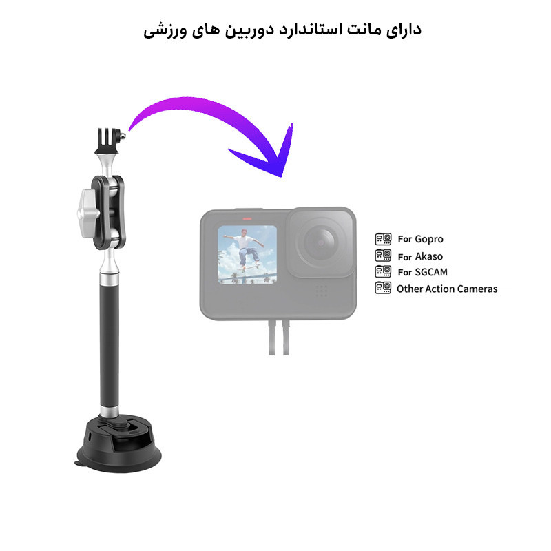 پایه نگهدارنده گوشی موبایل و تبلت پلوز مدل Magnetic