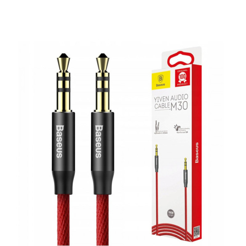 کابل AUX باسئوس مدل CAM30-B91 طول 1 متر