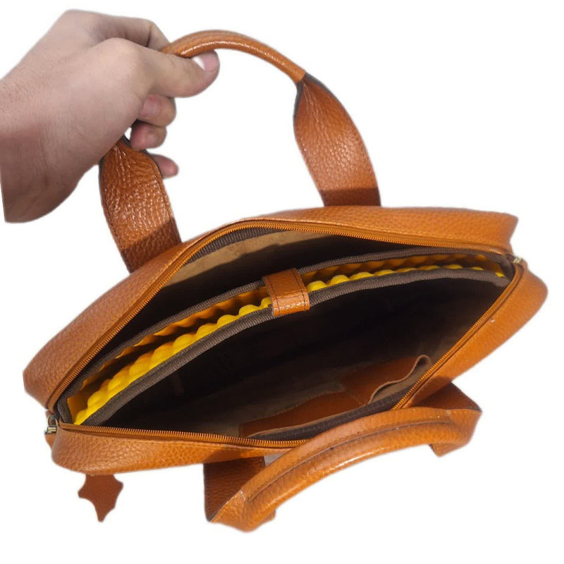 کیف لپ تاپ مدل چرم طبیعیn-7 مناسب برای لپ تاپ 15 اینچی