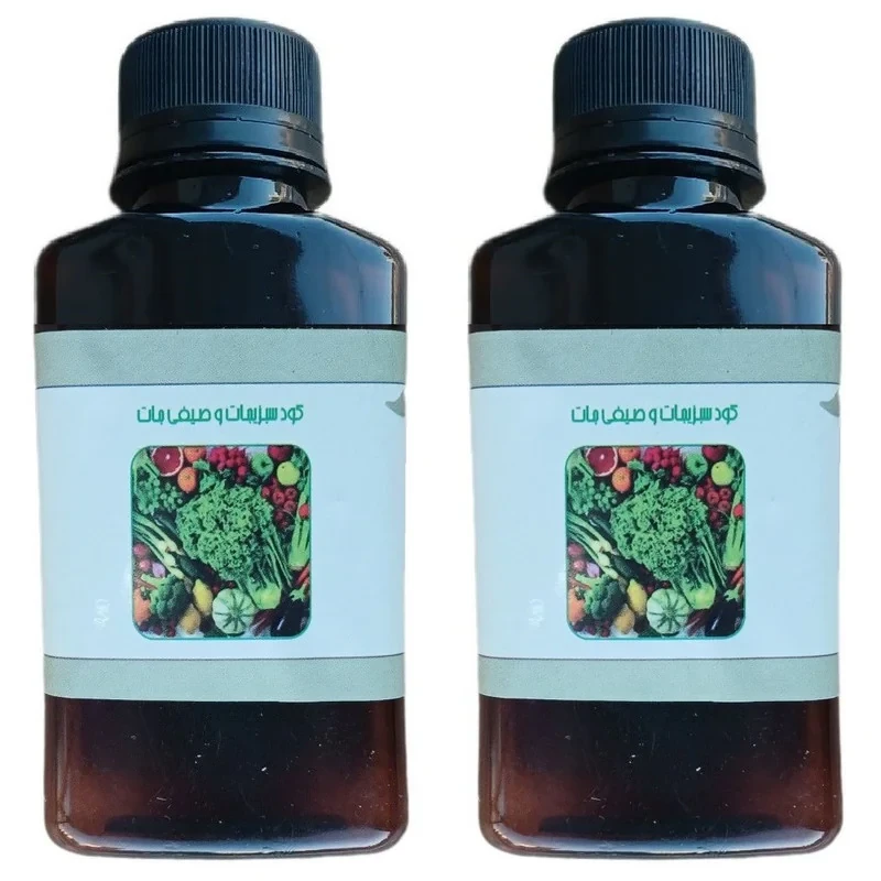 کود مایع سبزی جات و صیفی جات مدل life drop حجم 110 میلی لیتر بسته 2 عددی