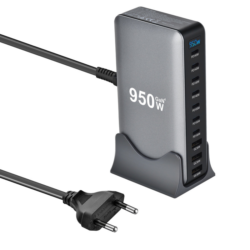شارژر رومیزی 950 وات 10 پورت مدل YMX-950W