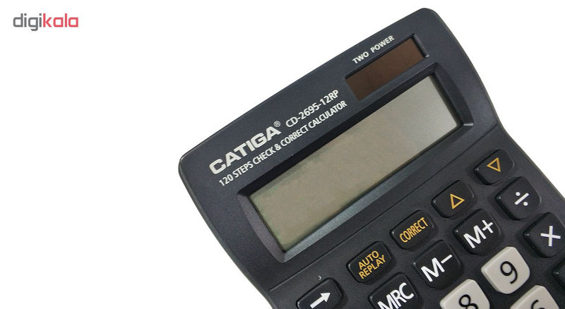 ماشین حساب کاتیگا مدل CD-2695-12RP