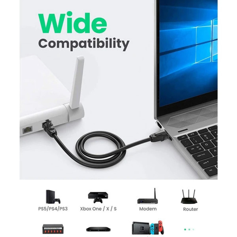 کابل پچ کورد CAT8 یوگرین مدل NW121
