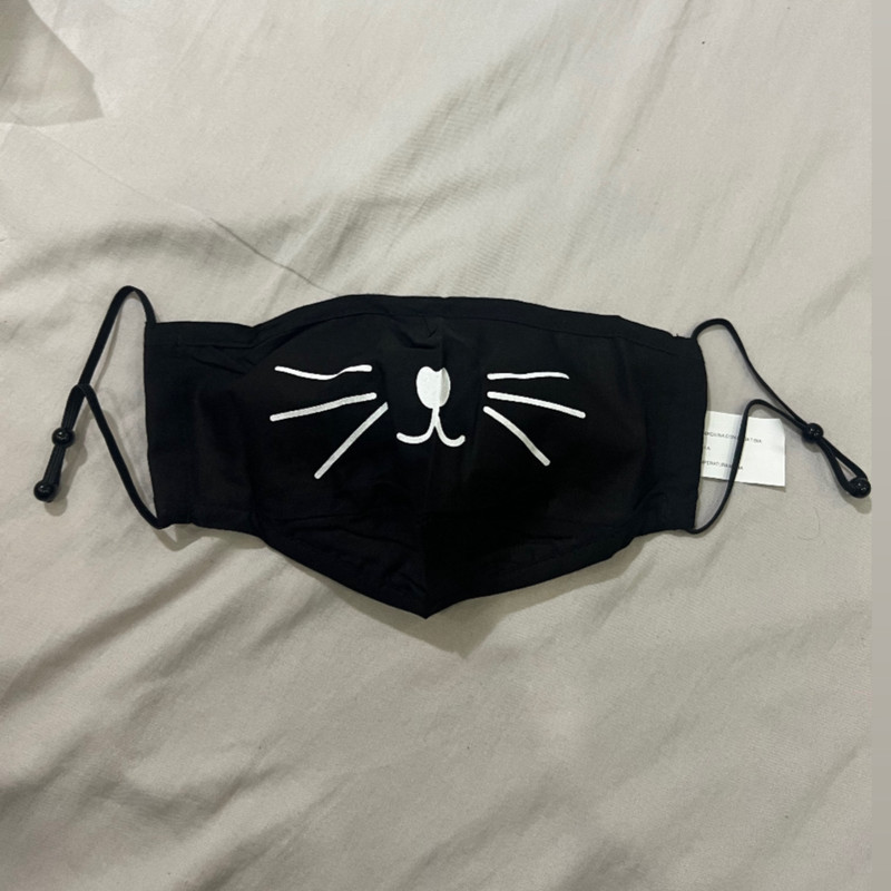 ماسک پارچه‌ای دو لایه آی ام مدل Bo90 بسته 6 عددی