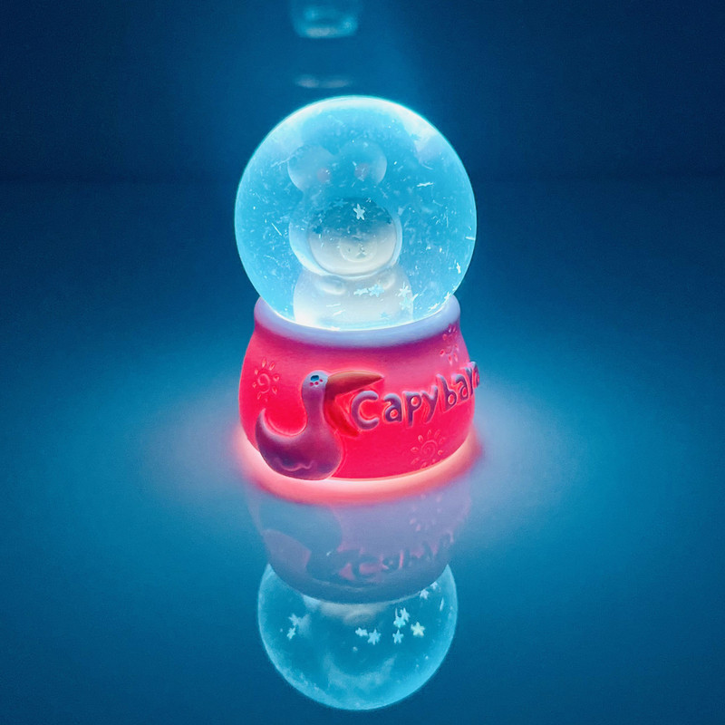 گوی چراغ‌دار مدل مینی Capybara طرح کوالا خرگوش عاشق کد D1623.15
