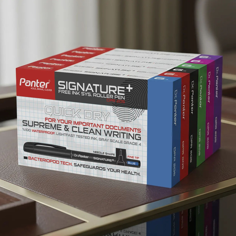 روان نویس 0.7 میلی متری پنتر مدل Signature plus بسته 6 عددی