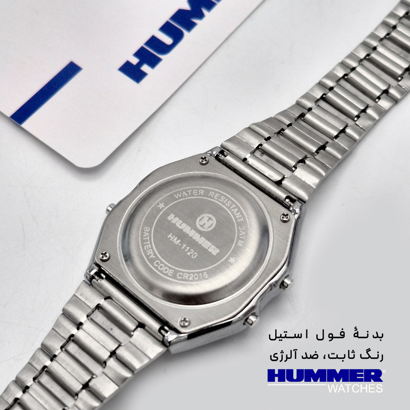 ساعت دیجیتال مردانه هامر مدل 1120