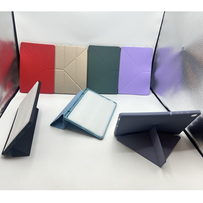 کیف کلاسوری مدل 3ANGLE مناسب برای تبلت سامسونگ Galaxy Tab S8 plus S7 plusS7FES9PLUSS10PLUS