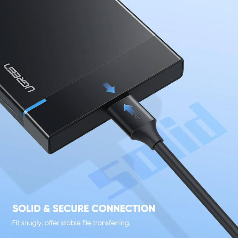 کابل تبدیل USB-C به Micro-B یوگرین مدل US312-20103 طول 1 متر
