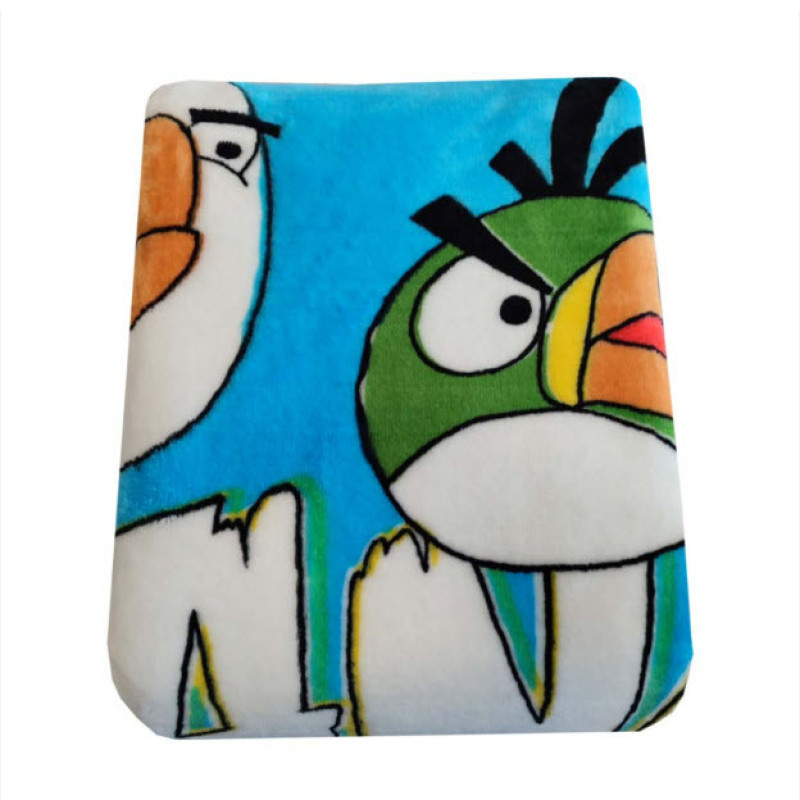 پتو یک نفره گلبافت مدل برتر طرح گنجشک سایز 220x160 سانتی‌متر