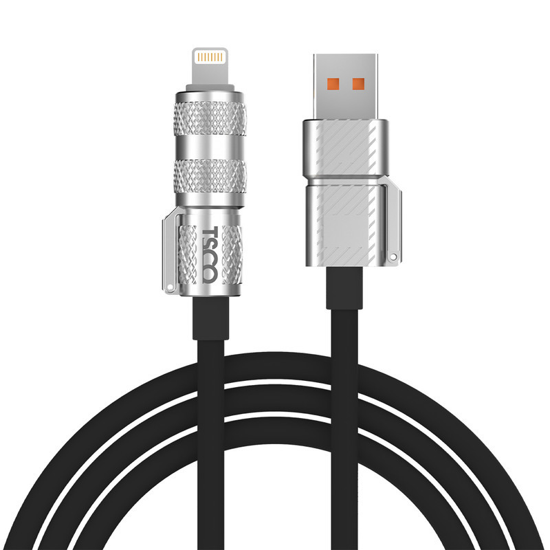 کابل تبدیل USBUSB-C به لایتنینگUSB-C تسکو مدل GCA 240W طول 1.2 متر