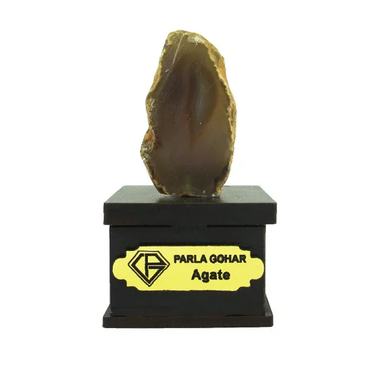 سنگ راف عقیق  پارلا گوهر کد 6256