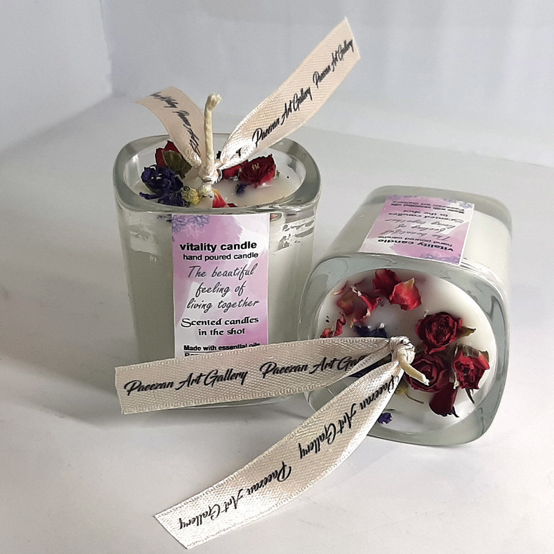 شمع معطر مدل گل