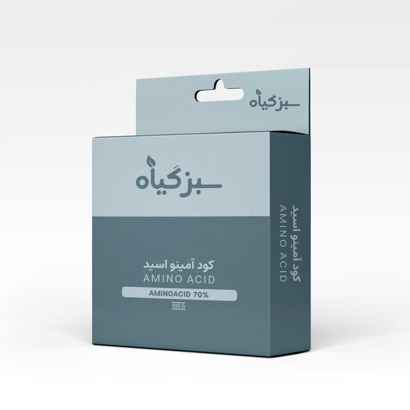 کود آمینو اسید سبز گیاه مدل ضد تنش و ضد استرس وزن 100 گرم