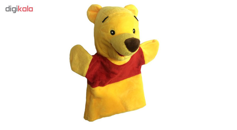 عروسک نمایشی مدل Poo Bear ارتفاع 25 سانتی متر