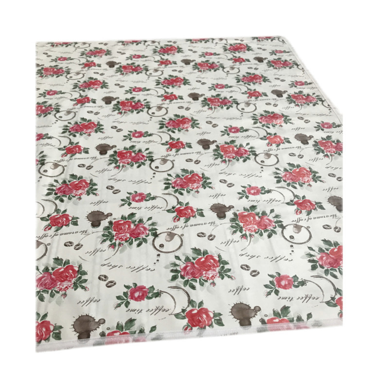 سفره 6 نفره مدل آوا طرح 2 رو کد 07 سایز 150×100 سانتی متر