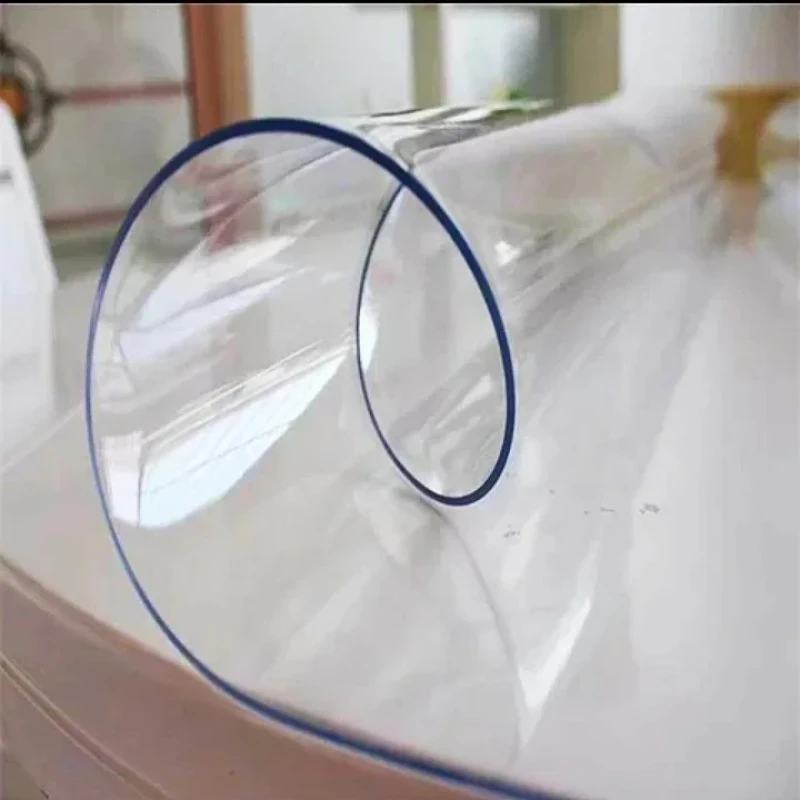 رومیزی مدل طلق شفاف یک میل سایز 120x90 سانتی‌متر