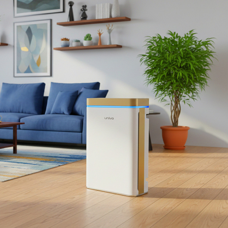 دستگاه تصفیه‌کننده هوا خانگی پنج مرحله‌ای یونیوو مدل UAir Cloud 480 Hydra