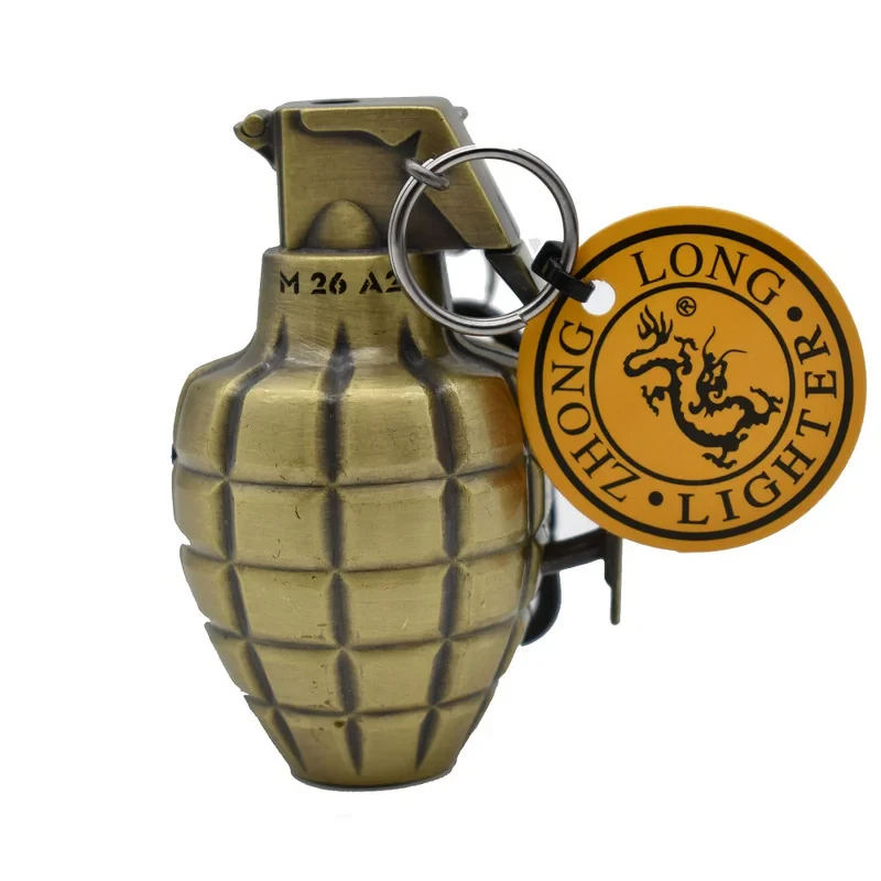 فندک لونگ ژونگ طرح نارنجک مدل cmp-nar