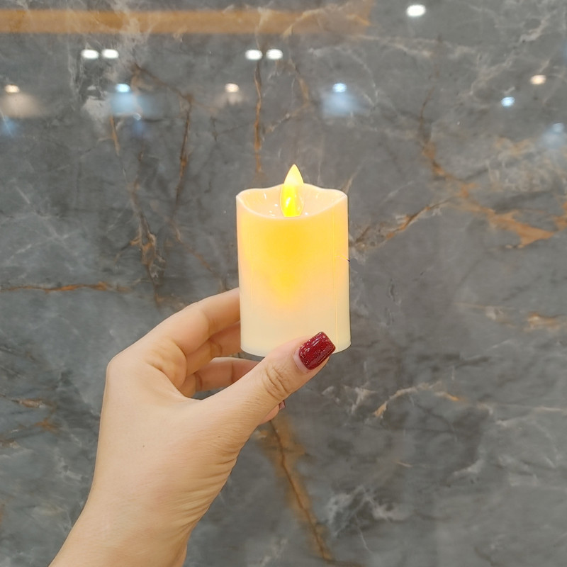 شمع ال ای دی مدل شعله متحرک کد 07 مجموعه 6 عددی