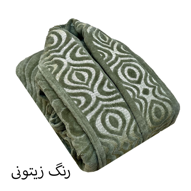 حوله پالتویی هنرمند مدل موجی سایز ۱۴۵