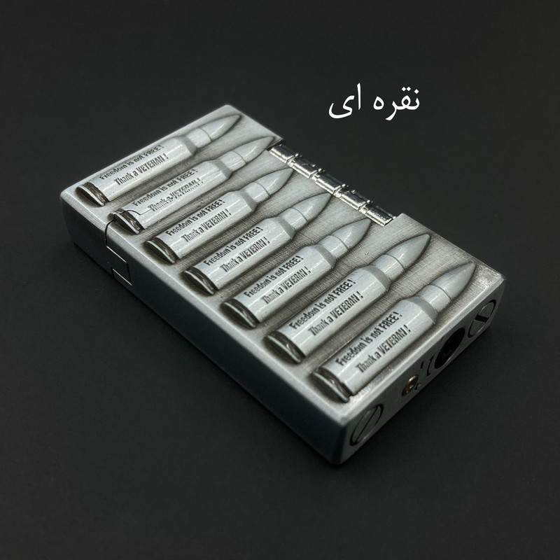 فندک مدل چرخ بغل طرح فشنگ کد DKD-1345