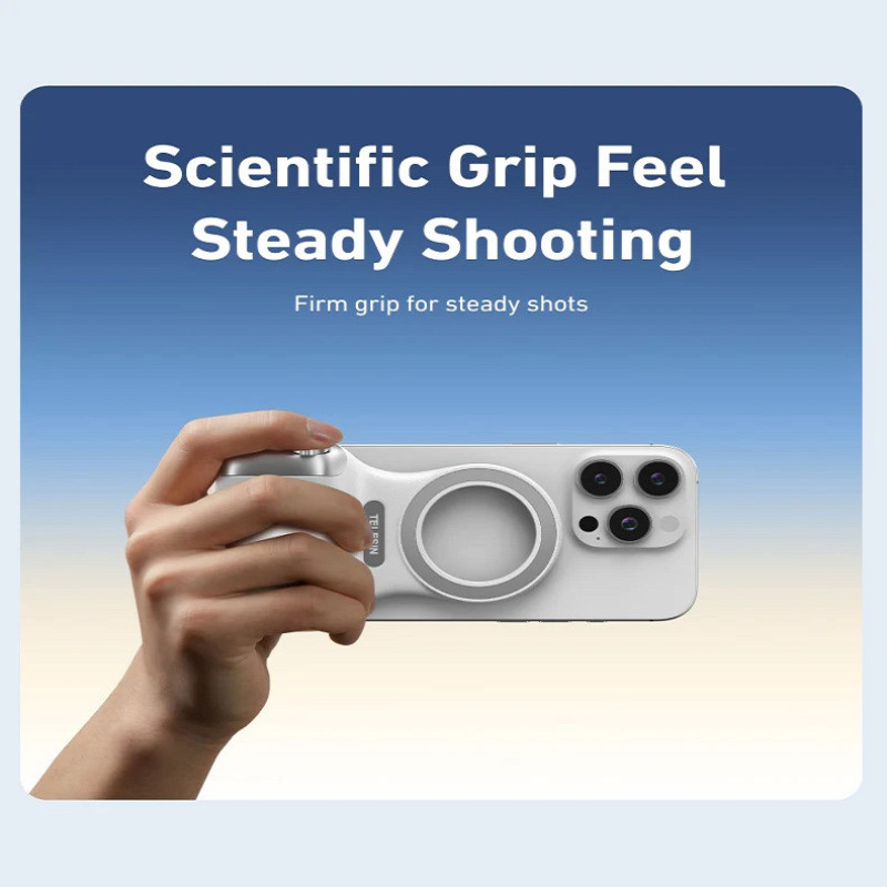 حلقه نگهدارنده گوشی موبایل تلسین مدل FUN SHOT MAGNETIC GRIP