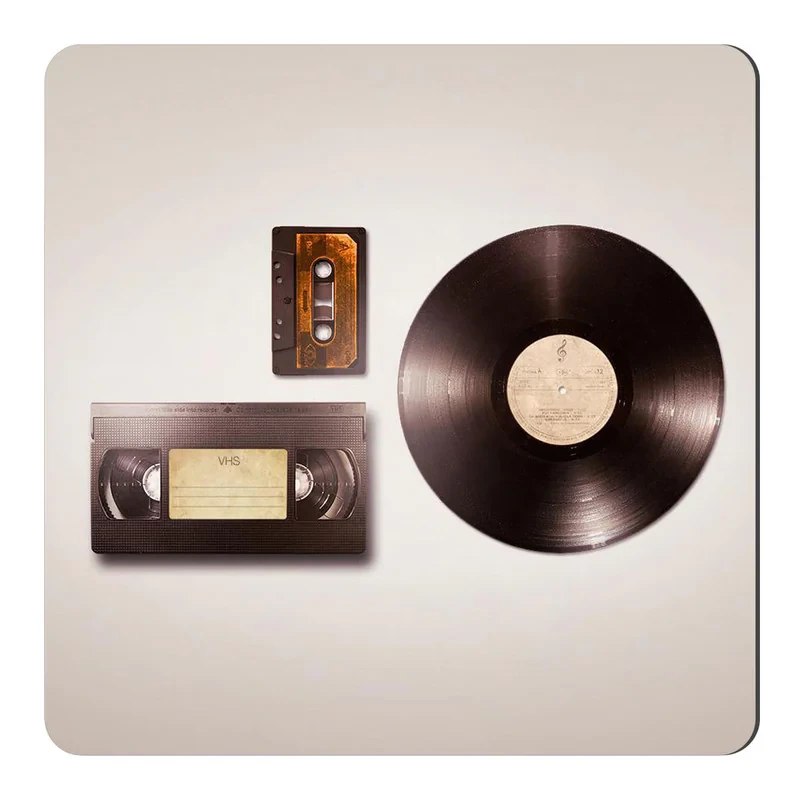 مگنت طرح صفحه گرامافون،نوار کاست،نوار VHS کد NIM3086