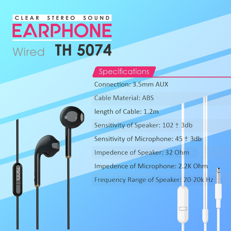 هندزفری تسکو مدل TH 5074