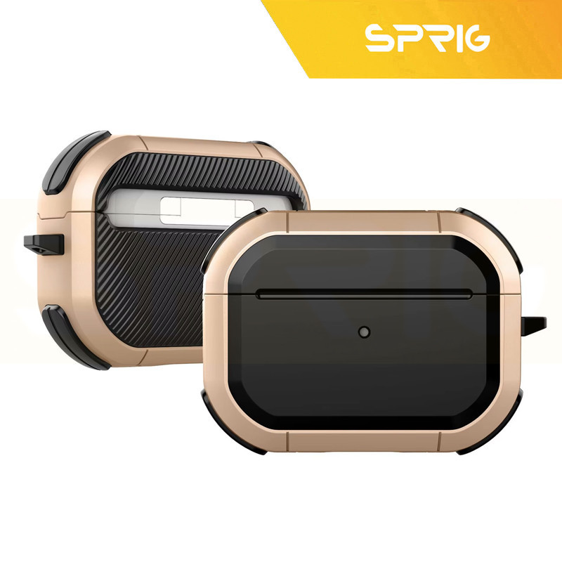 کاور اسپریگ مدل Eggshell-SP مناسب برای کیس اپل AirPods Pro 3