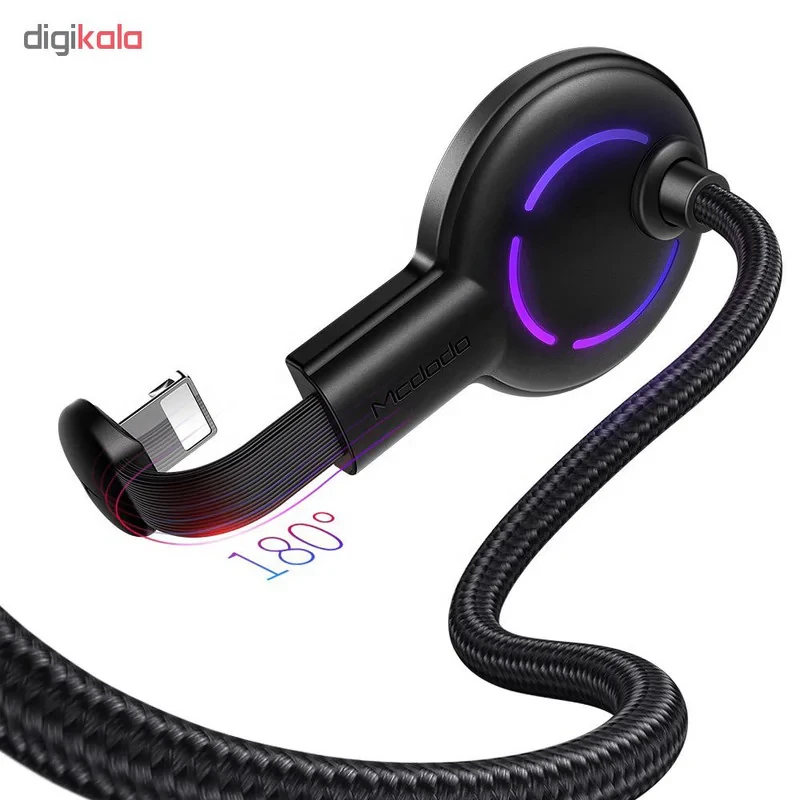 کابل تبدیل USB به لایتنینگ مک دودو مدل CA-595 طول 1.8 متر