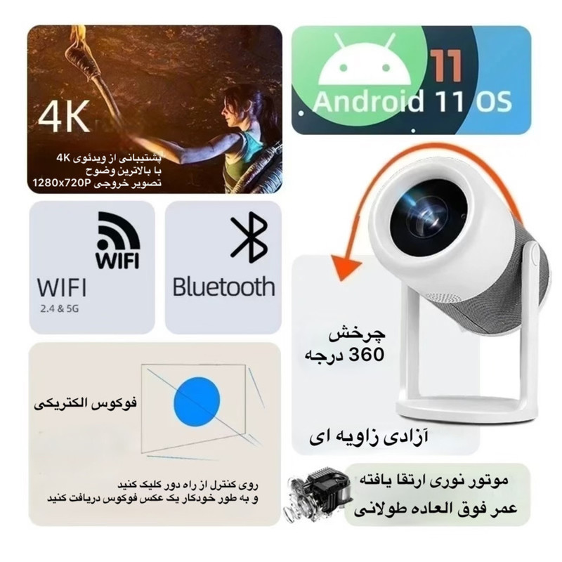 ویدئو پروژکتور مدل J1
