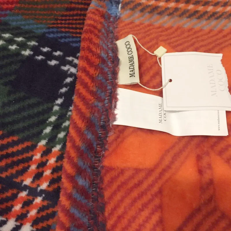 پتو مادام کوکو مدل Indigo سایز 220×200 سانتی متر