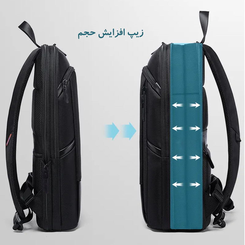 کوله پشتی لپ تاپ برساد مدل Bb 120 مناسب برای لپ تاپ 14.1 تا 15.6 اینچی