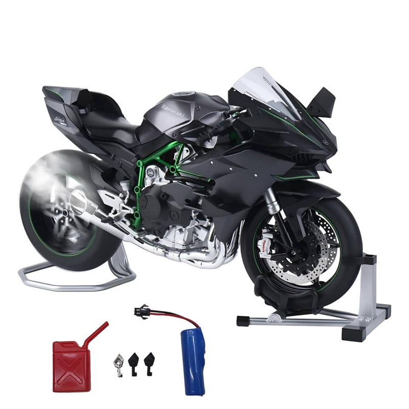 موتور بازی ناب سل مدل کاوازاکی نینجا H2R دودزا شارژی کد kawasaki h2r ninja spray 1:6 naab002
