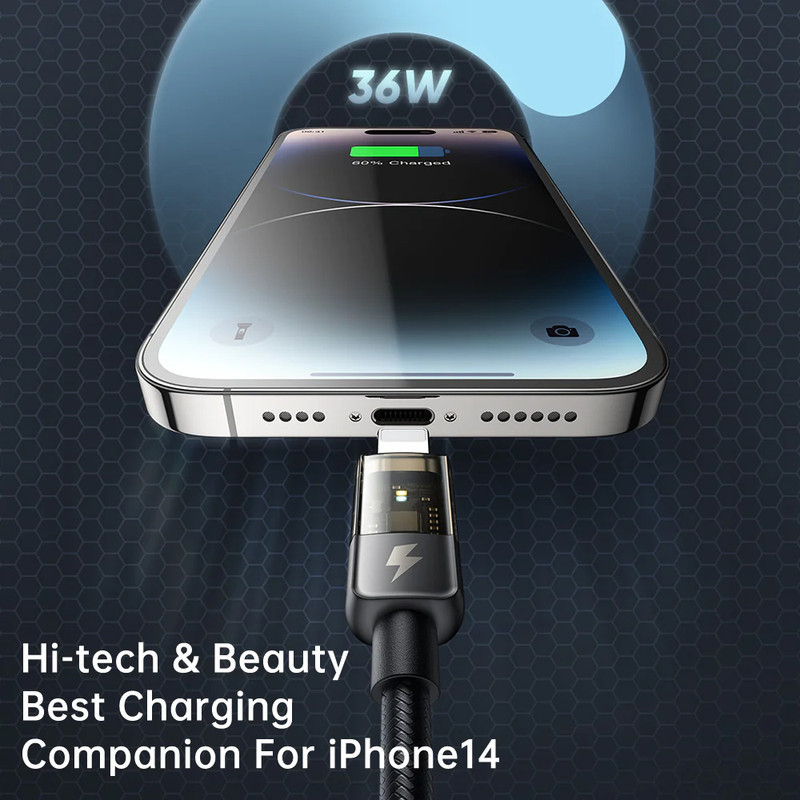 کابل USB-C به لایتنینگ مک دودو مدل Auto Power Off طول 1.2 متر