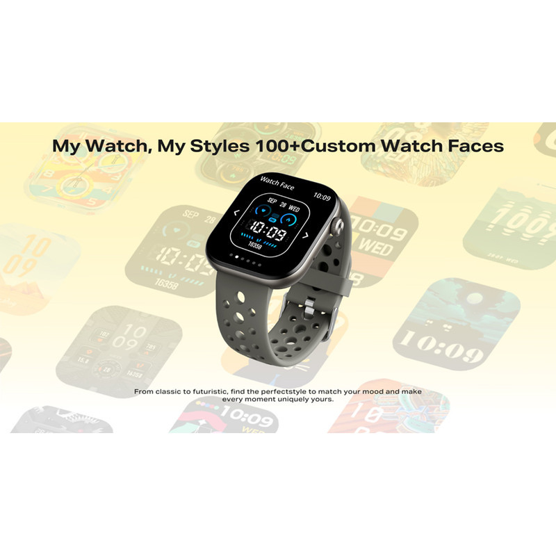 ساعت هوشمند 46 میلی‌متری اینفینیکس مدل XWatch H4 با بند سیلیکونی