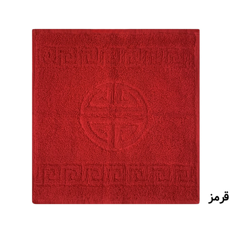 حوله دست و صورت مریم مدل Versace سایز 30x30 سانتی متر - بسته ۳ عددی