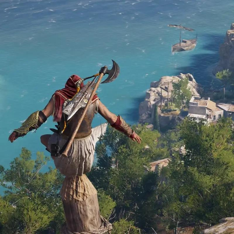 بازی Assassin's Creed Odyssey نسخه دیسک بلوری مخصوص PS4