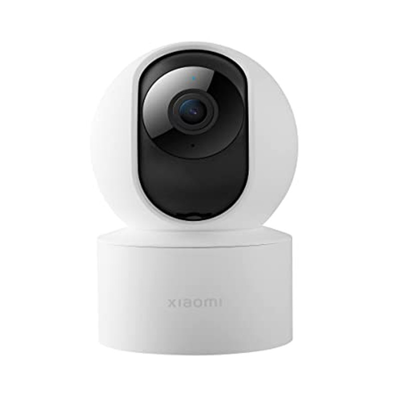 دوربین مداربسته تحت شبکه شیائومی مدل C200-MJSXJ14CM، کیفیت 1080P، اتصال بی‌سیم WiFi 2.4 گیگاهرتز، پشتیبانی از کارت حافظه تا 256 گیگ، چرخش 180 درجه هوشمند، قابلیت نصب رومیزی و دیواری، پشتیبانی از اپلیکیشن MiHome و دستیار صوتی Alexa و Google Assistant
