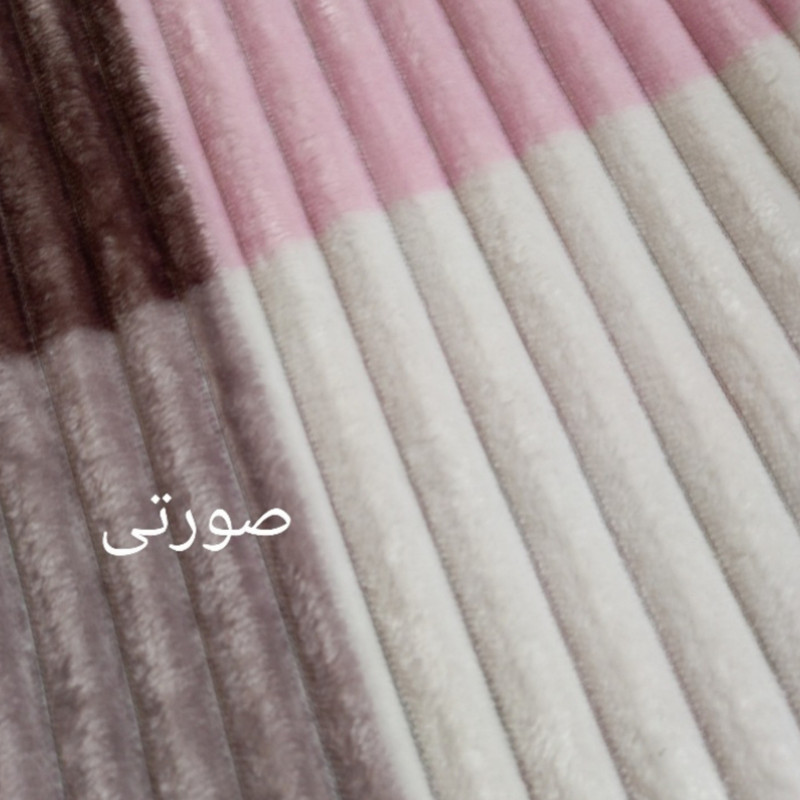 پتو مسافرتی یک مدل پلیسه 00k تک نفره سایز 150×200 سانتی متر