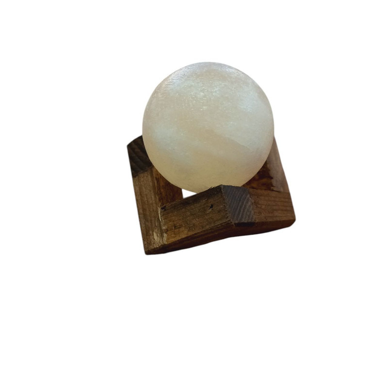 سنگ نمک دکوری مدل گوی پایه کد C56
