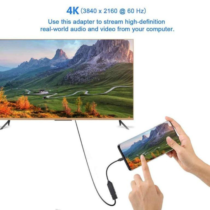 مبدل USB-C به HDMI ایر اسکای مدل HD