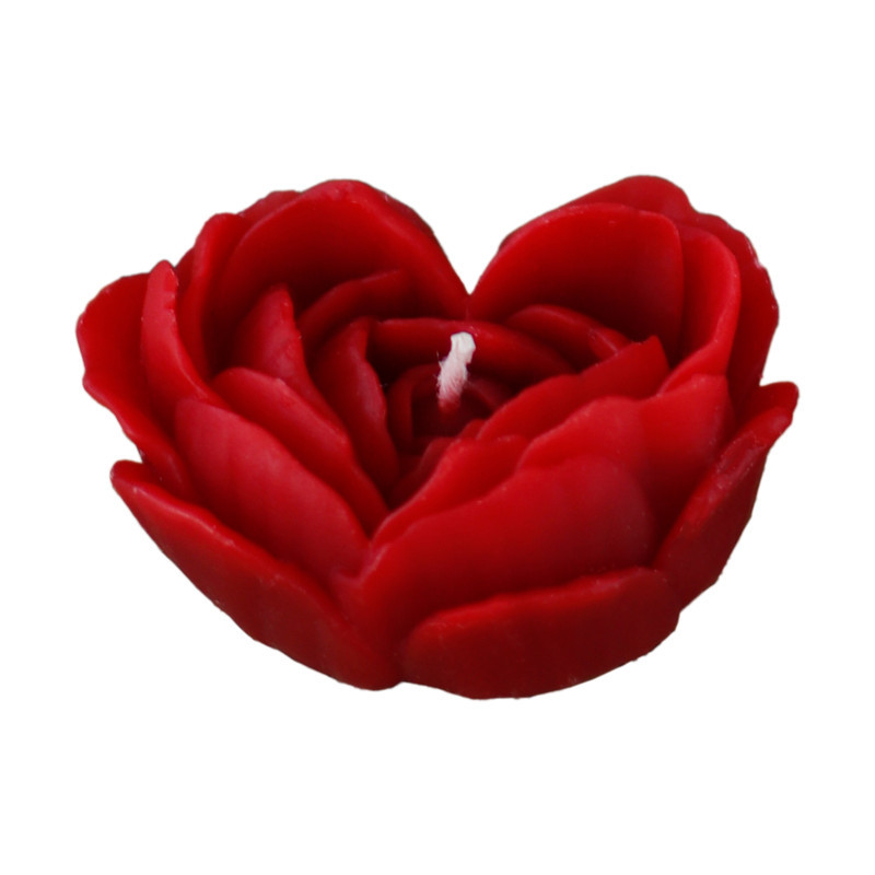 شمع مدل رز قلبی